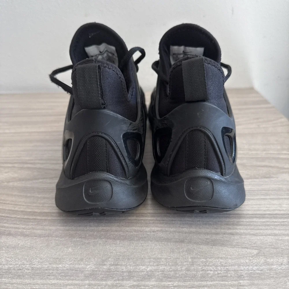 Nike‎ HyperRev 2015 Shoes Mens 10 Black Sneakers Athleisure Gym Yoga Zoom Mesh